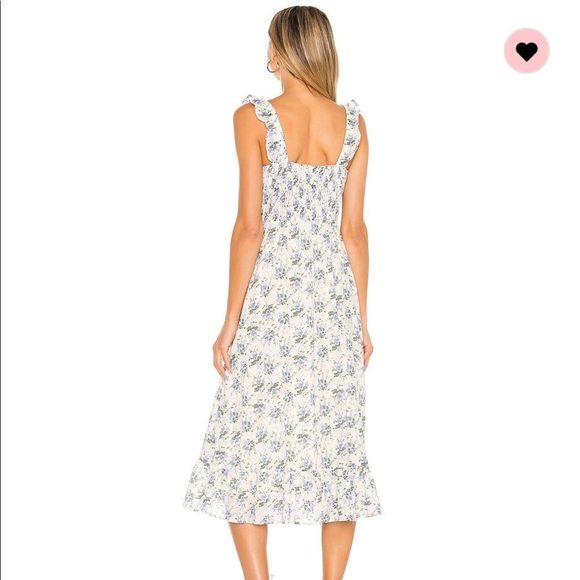 Revolve Dennis Dress In Hydrangea - Picture 2 of 3